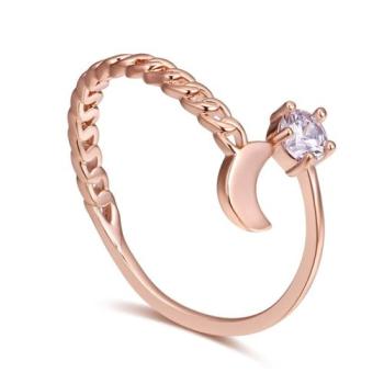 Micro-inlaid Zircon Ring Girl Jewelry Gift-Rose Gold
