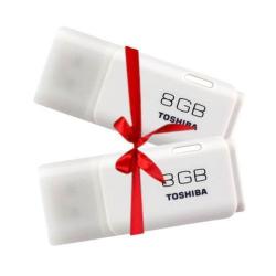 Bundle of 2 USB Pendrives - 8GB White