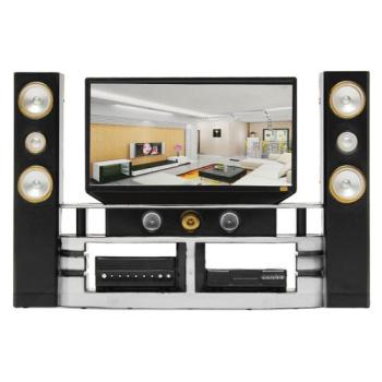 Hi-Fi TV Cabinet Combo Set For Blythe Barbie Dolls House Dollhouse Furniture