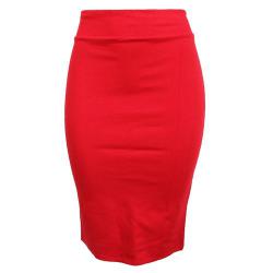 Pencil Skirt - Red