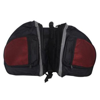 Travel 18L Waterproof Bike Red Rear Seat Tail Bag Bicycle Cycling Pannier Rack