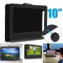 10 Portable DVD Player Headrest Car Case Holder Black Carrying Travel