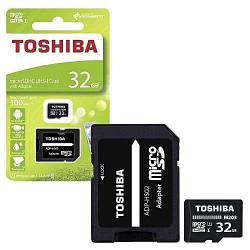 Ultra MicroSDHC Memory Card - 32GB - Black + FREE Adapter