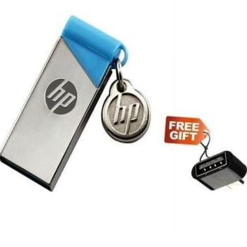 Pen Drive - 32GB - Silver + Free OTG Adapter