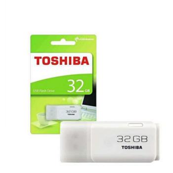32GB Plastic USB Pendrive - White