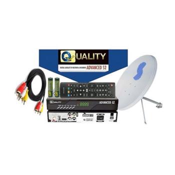 Strong Quality Advance With Satellite Decoder - White