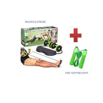 Revoflex Extreme + Free Skipping Rope - Black/Green