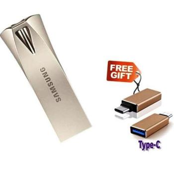 Metallic USB 3.1 Pendrive - 32GB Silver + Free Type-C OTG Adapter