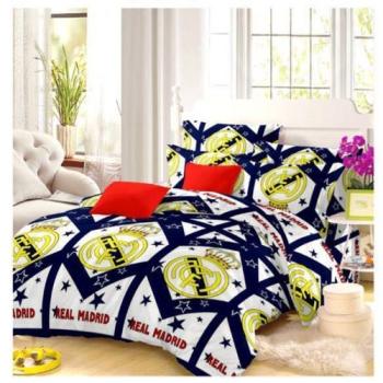Queen Size Bedsheet 4 Pieces  - Multicolor