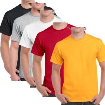 5 Piece Short Sleeve T- Shirt Set - Multicolour