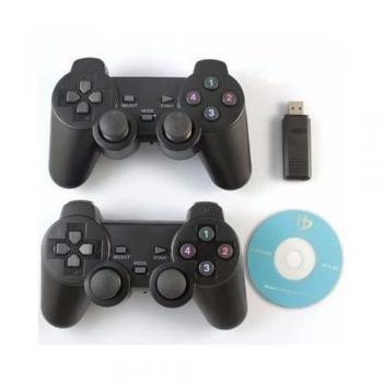 Vabration USB Twin Wireless Gamepad - Black