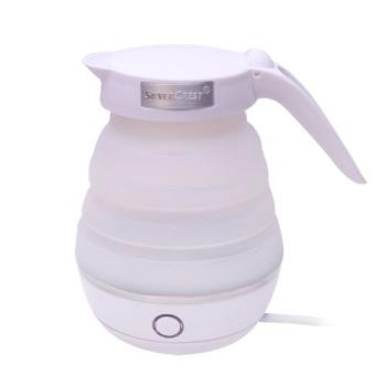 Foldable Mini Electric Kettle – 0.6L White