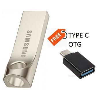 USB 3.0 Pendrive - 32GB Gold + Free  Type C OTG Adapter
