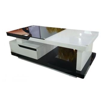 Modern Living Room Center Table - Black/White