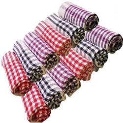 12 Piece Of kitchen Napkins - Multicolour