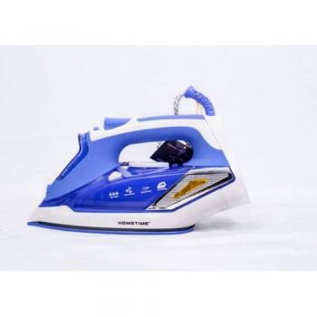 Durable Electric Steam Iron - 2200 Watts - Blue/White
