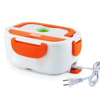 Multi-Functional Portable Electric Lunch Box & Food Warmer - Orange