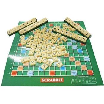 Original Mattel Scrabble Board Game - Multicolour