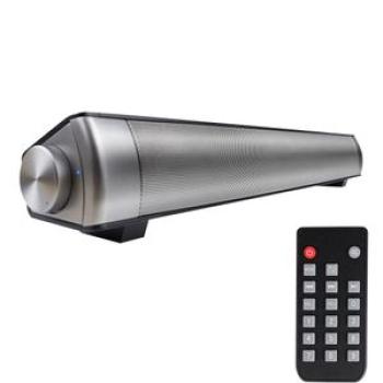 USB MP3 Player 2.1CH Bluetooth Wireless Speaker with Remote Control(Black)