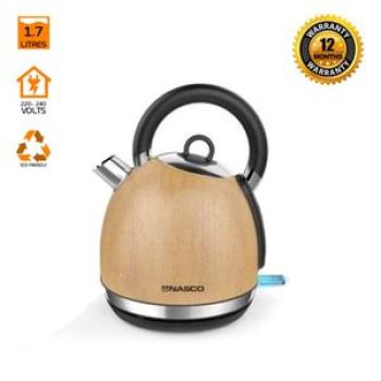 KE5501E-GS Stainless Steel Kettle - 1.7 Litre Brown/Silver