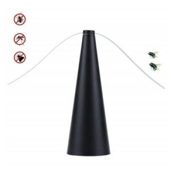Multifunctional Fan Blade Automatic Fly Catcher Mosquito Repellent Fan(Black)
