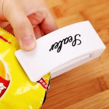 Multi-function Mini Portable Handy Plastic Bag Sealer Sealinghine(White)