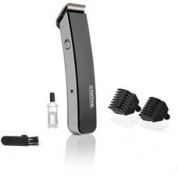 Rechargeable Hair Trimmer - Black/Silver - 3w