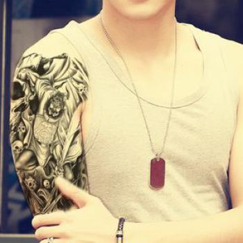 Waterproof Temporary Tattoo Sleeve- Black