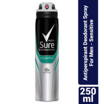 Antiperspirant Deodorant Spray For Men - Sensitive - 250ml
