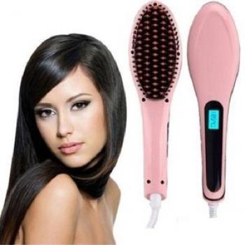 Hair Styling Fast Hair Straightener - Pink