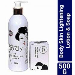 Body Skin Lightening Lotion & Soap - 500g