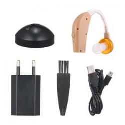 Hearing Aids with Storage Case & Base Rechargeable Sound