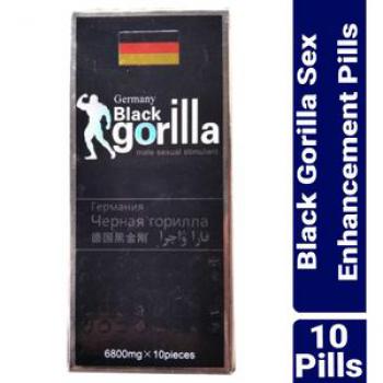 Black Gorilla Sex Enhancement Pills - 10 Pills