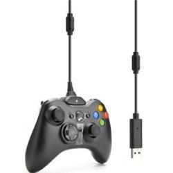 USB Charger Play and Charge Cable Cord for Xbox 360 Wireless Controller black