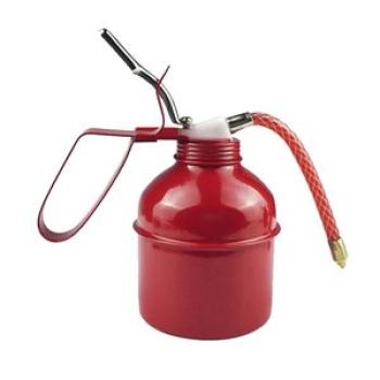 500cc Metal High Pressure Oil Can Gun Pump Grease Squirt Spout Nozzle