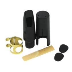 Tenor Sax Saxophone Mouthpiece Plastic with Cap Metal