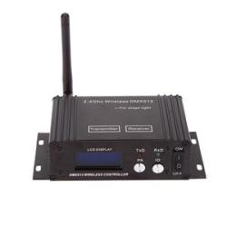 2.4G Wireless DMX 512 Controller Transmitter Receiver LCD