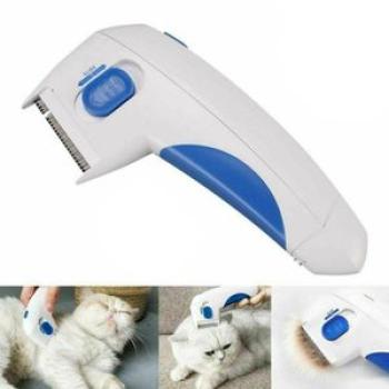 Pet Electric Fleas Comb Brush for Dogs Cats Puppy Kitten Safe