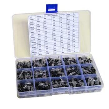 750pcs General Signal Bipolar Transistor TO-92 Assortment Box Kit