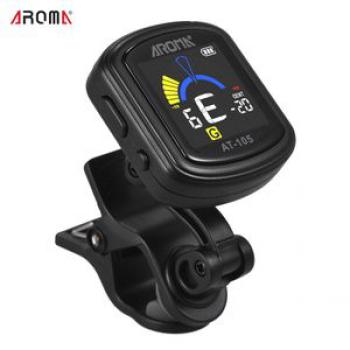 At-105 Rechargeable Clip-On Tuner Color Screen