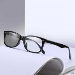 Photochromic Anti-Blue Light Glasses Rectangle Eyewear Frame