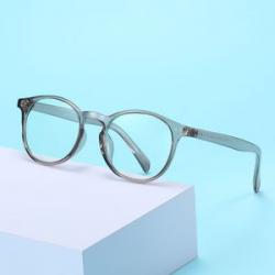 Retro Computer Glasses Anti-blue Light Round Eyewear Frames