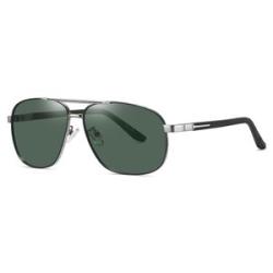 Mens Aviator Sunglasses Oversized Square Metal Frames Shades