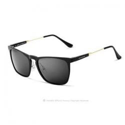 VEITHDIA Mens Retro Sungles Polarized Blue Lens