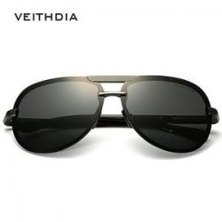 VEITHDIA Aluminum Mens Sunglasses Polarized Driver Sun Glasses Male Eyewears Accessories 6500