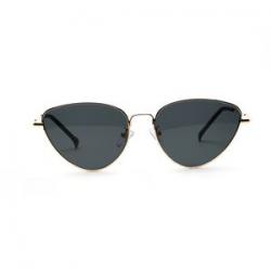 Cat Eye Sunglasses Current Trigonal Light coloured Lens Sunglasses(Gray)