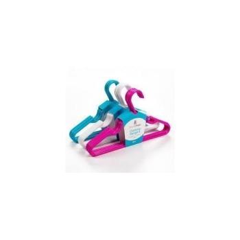 Set Of 6 Cloth Hangers - Multicolour
