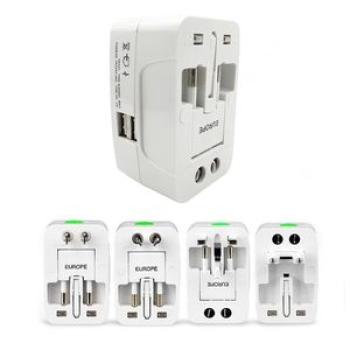 All-In-One Universal World Wide Travelling AC Adapter Plug