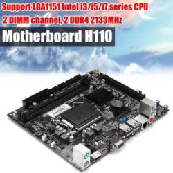 NEW For Intel Desktop Computer H110 DDR4 Motherboard Mainboard i3/i5/i7 Series