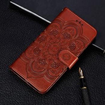 For Samsung Galaxy A22 4G Leather Case(Brown)